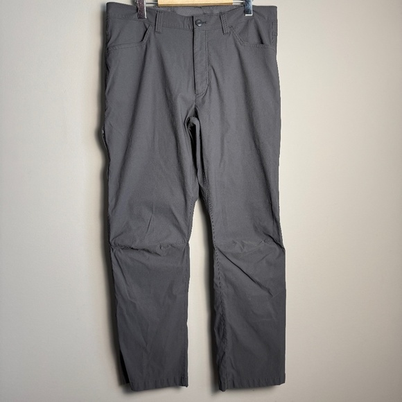 Eddie Bauer Men's 36x32 TECH Pants Outdoor Performance‎ Lightweight Hiking Gray - Picture 1 of 15